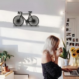 Metal Bisiklet Duvar Sanatı, Minimalist Bisiklet Temalı Ev Dekoru, Siyah Metal Bisiklet Duvar Panosu, Modern Endüstriyel Duvar Dekoru, Bisiklet Tutkunlarına Hediye